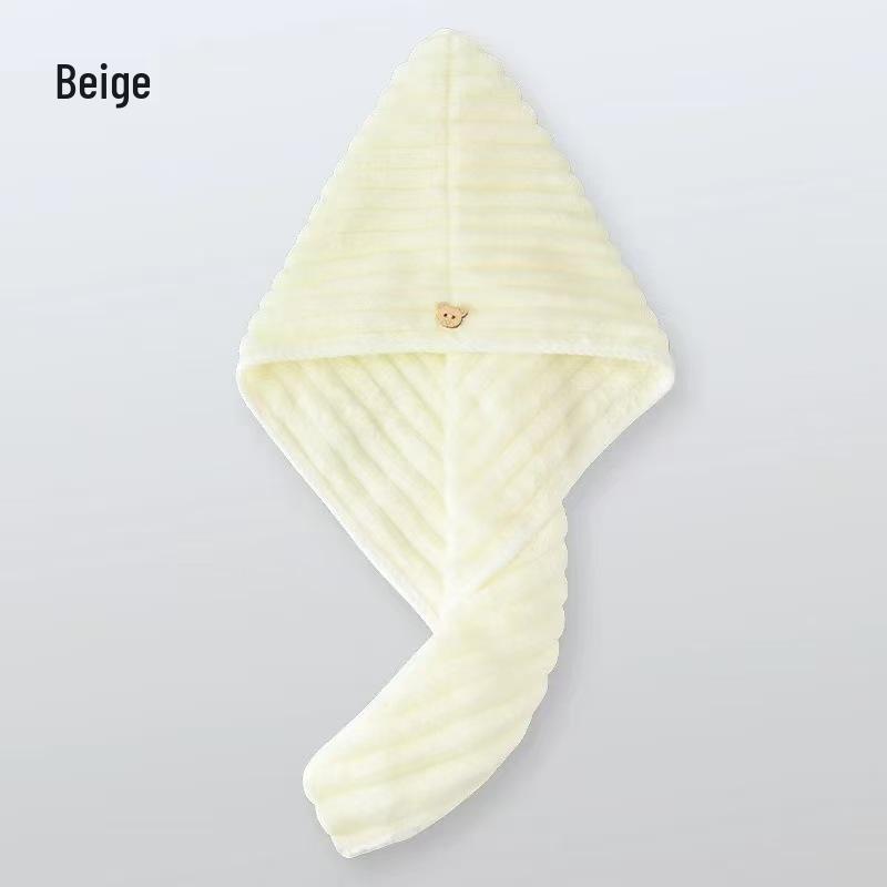 Women's Quick-Dry Super Absorbent Hair Wrap Towel: Thickened Bath Cap for Hair Drying