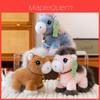 Plush Long Haired Pony Keychain With Bell For Kids Gift And Collectors Item