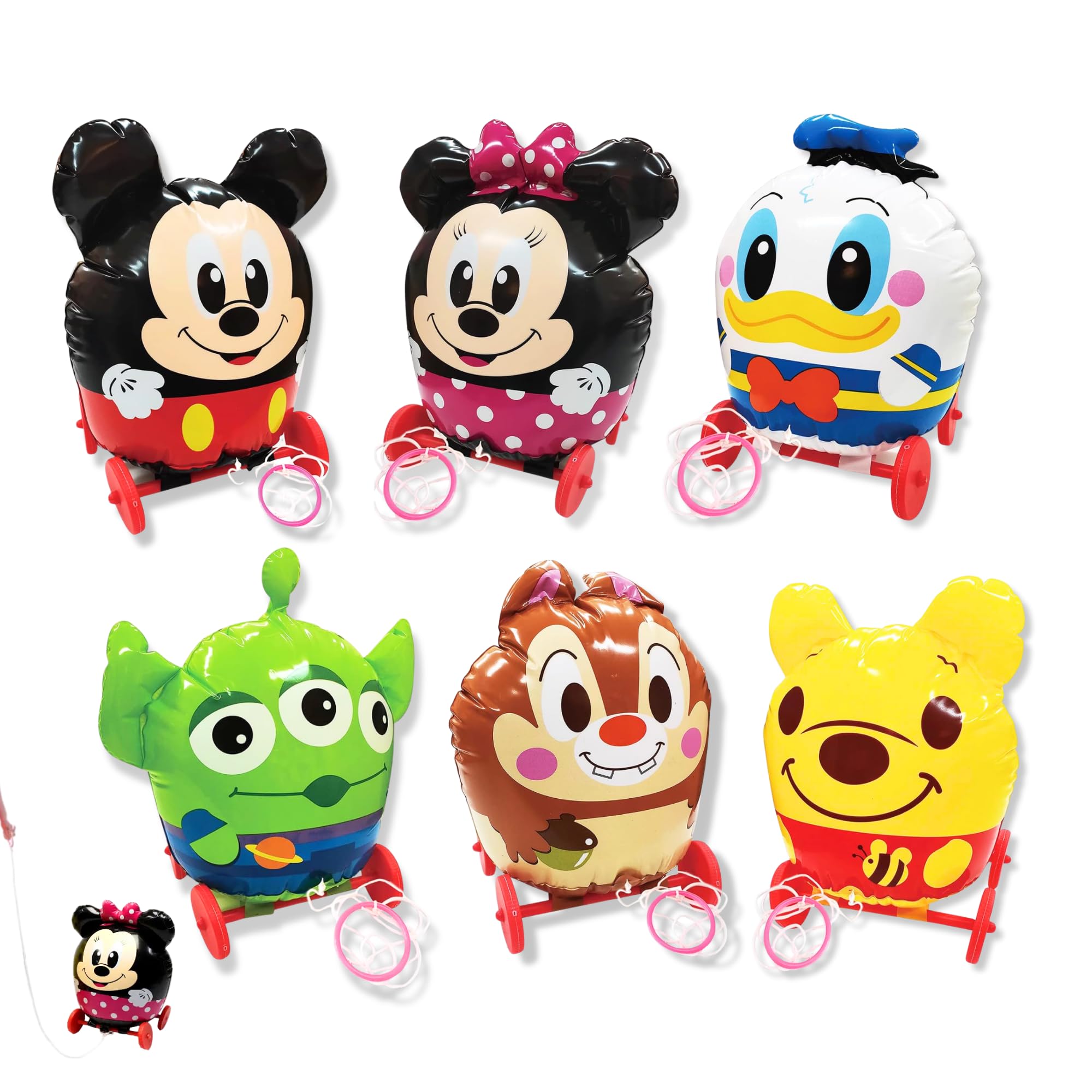 

Festival Set of 6 Disney Round Strolling Toys Cute Character [Great Supplies] [Festivals/Events/Children s Parties/Street Stalls/Festivals] [Product