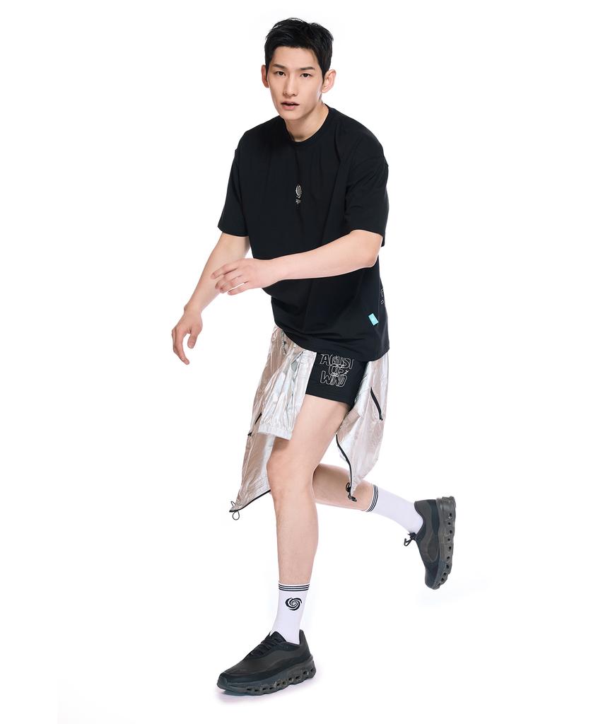AGOW Family Cotton Pants Black
