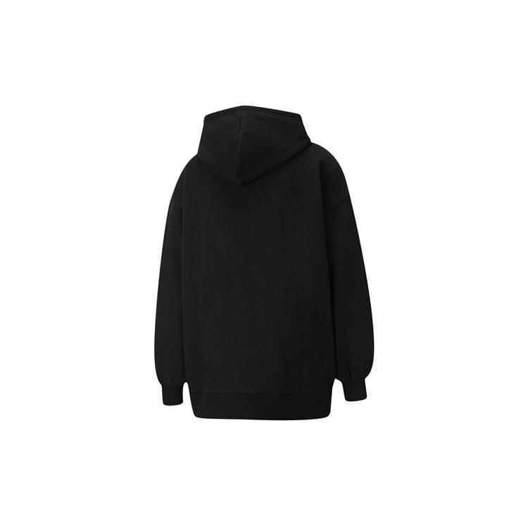 PUMA CLASSICS Sweatshirts Women's Black Hooded Moderate Regular 530280-01