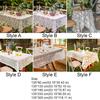 Romantic Embroidered French Lace Tablecloth Organza Vintage Table Linen White Table Cover Desktop Background