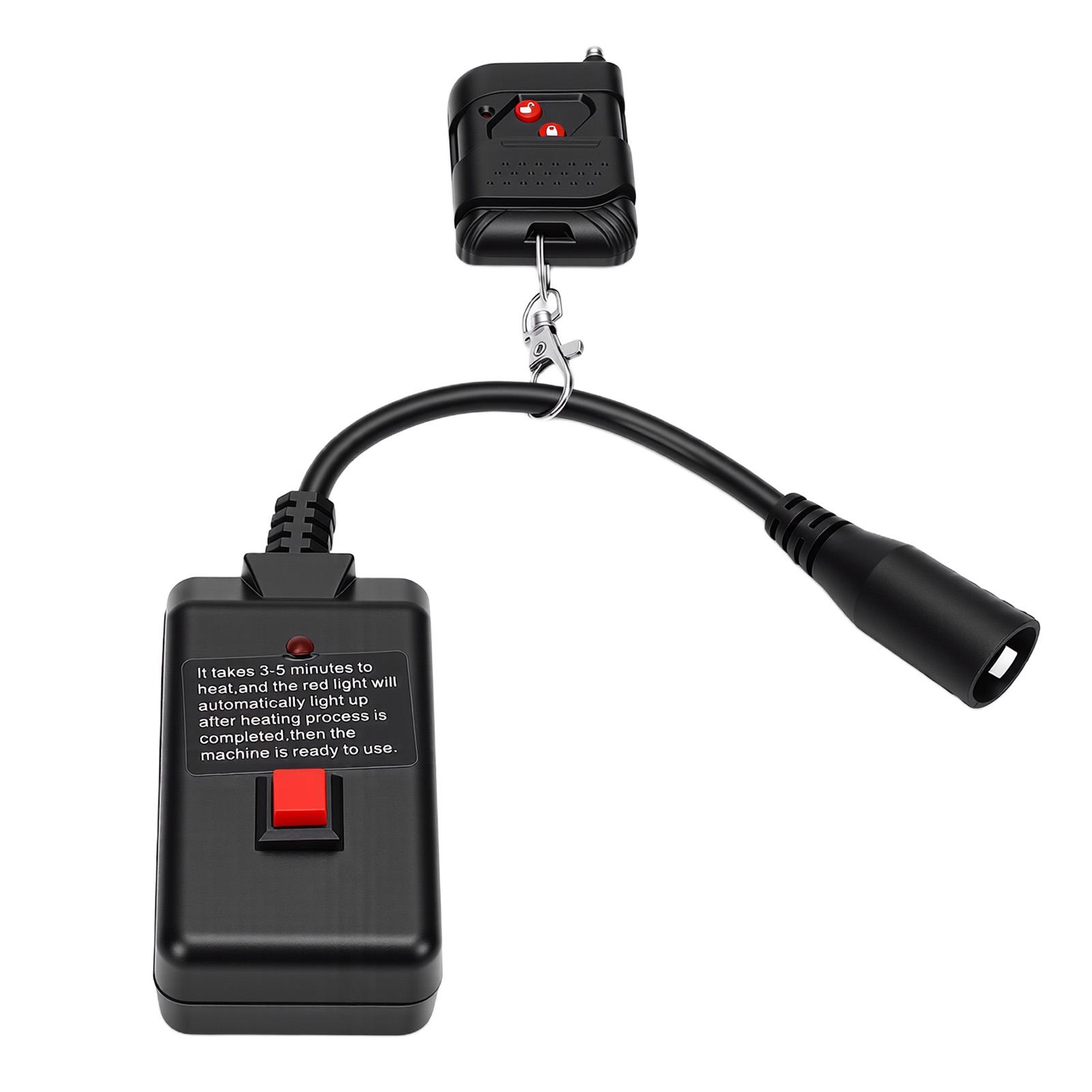 

Fog Machine Remote Controller 3 Pin XLR 315MHz Wireless Remote Receiver for 400W 900W 1500W Fog Smoke Machine