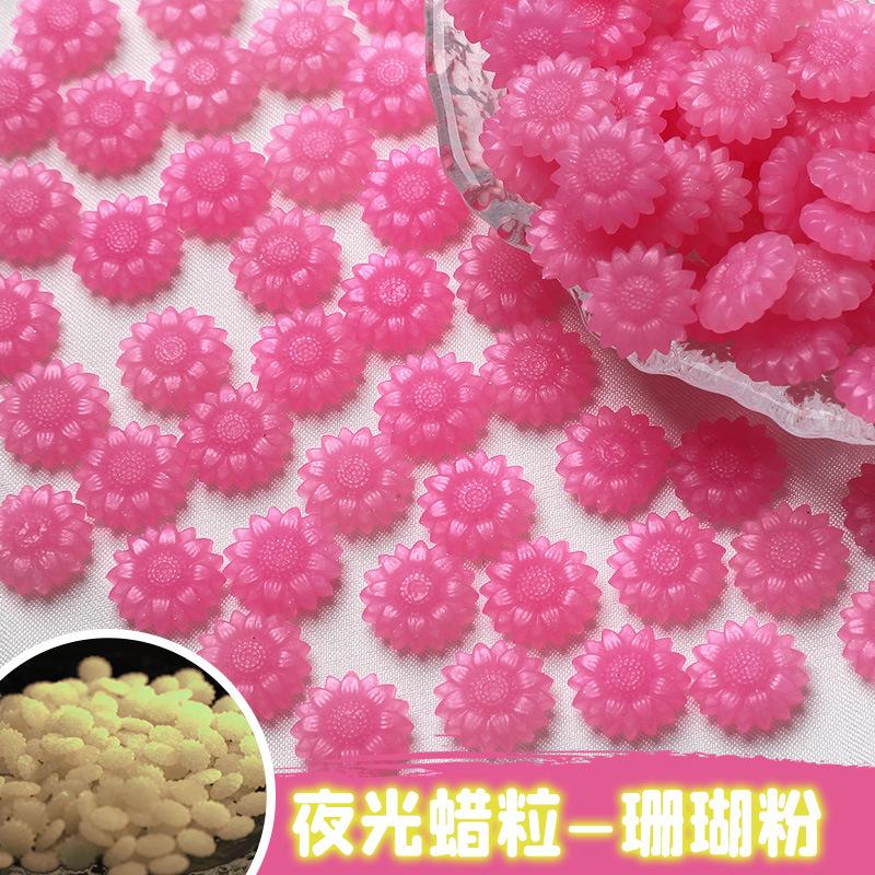 100Pcs/bag Sunflower Enamel Wax Particles Translucent Color DIY Invitation Envelope Seal Full Set of Wax Making Materials