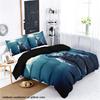 Comforter Wolf And Moon Theme Series Print Bedding Setcomfortablewarmfor Bedroomhotelhomestay(1*Down +2* No Core