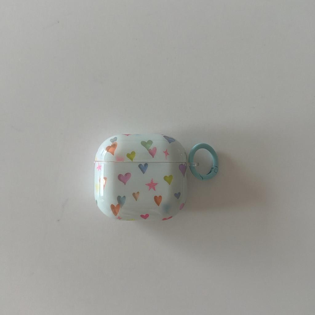 Color Love Is Suitable for Apple Airpodspro1 Earphone Protective Case Cover 1pro Second and Third Generation Earphone Case 1st Generation Pr
