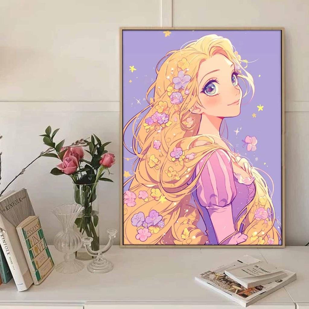 DIY Diamond Painting Princess Sleeping Beauty Cross Stitch Kit Mosaic Art Diamond Painting Full Circle Diamond Home Decoration