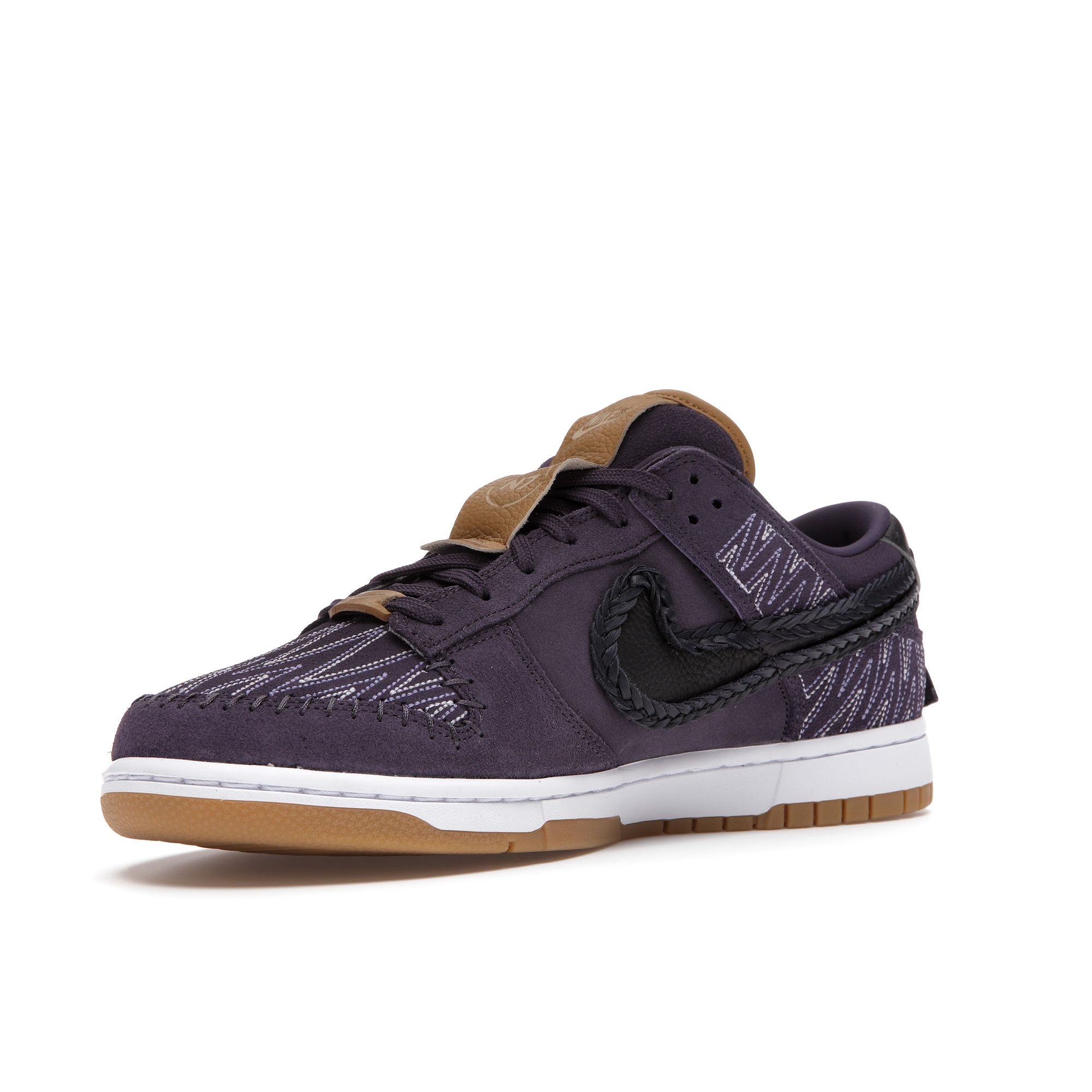 Мужские кроссовки Nike Dunk Low N7 фиолетовые DN1441-500 37.5 — фото 4