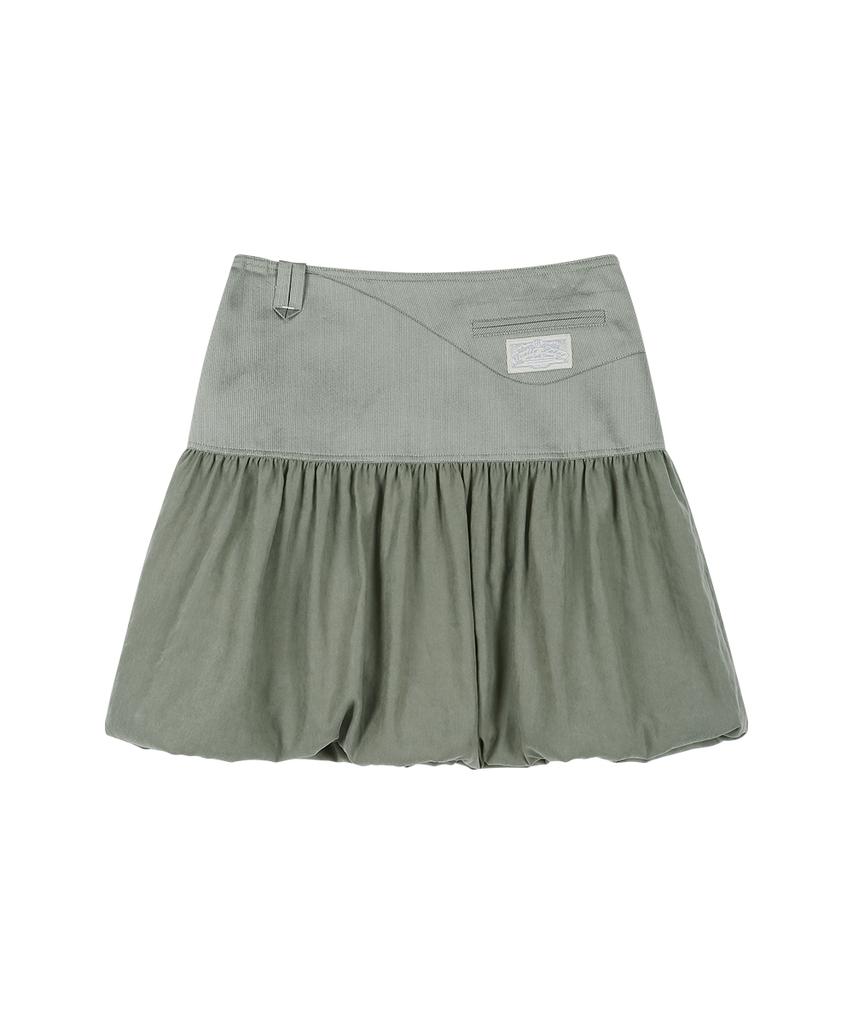 GRAILZ Layered Puff Skirt [Grey]