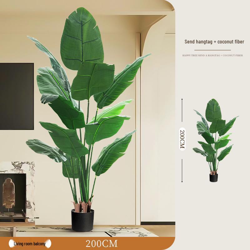 Árbol Artificial Ave del Paraíso - Planta de Suelo Grande para Interiores para Decoración de Sala de Estar