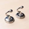 2pcs Vintage Curtain Metal Hooks Pommel Wall Mounted Wall Hat Coat Hangers Practical Zinc Alloy Tieback Wall Hooks