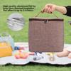 Portable Large Capacity Oxford Cloth Insulated Lunch Bag Waterproof Lunch Box Storage
