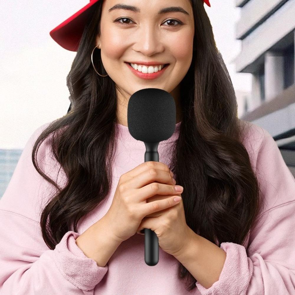 with Windproof Sponge Lavalier Interview Microphone Adaptor Handheld Mic Stand  for DJI MIC