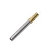 1 Stück Edelstahl Crimp-Massiv-Klemmenstecker-Pin für Steckverbinder Instrumenten-Luftfahrt