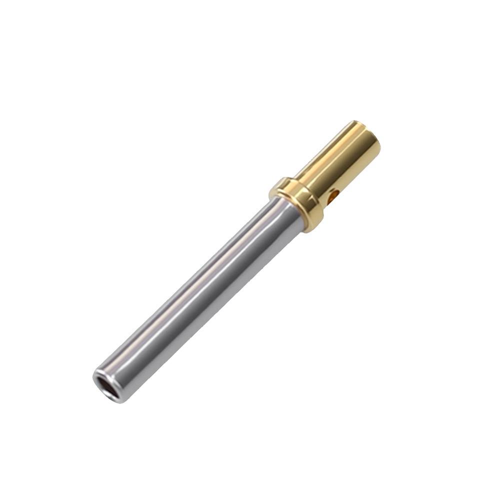 1 Stück Edelstahl Crimp-Massiv-Klemmenstecker-Pin für Steckverbinder Instrumenten-Luftfahrt