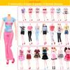 Assorted Doll Clothes & Accessories Wedding Gowns Fashion Dresses Tops Skirts Bikini Swimsuits Shoes For 11.5 Inch Doll Girls Present