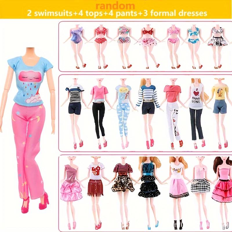Assorted Doll Clothes & Accessories Wedding Gowns Fashion Dresses Tops Skirts Bikini Swimsuits Shoes For 11.5 Inch Doll Girls Present