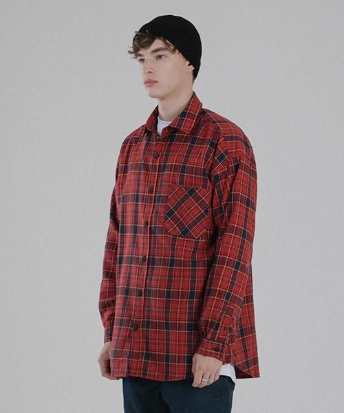 Фланелевая рубашка  Достижения  (красный) Red/M