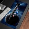 Cosmic Spaceship SciFi Large Mouse Pad NonSlip Rubber Desk Mat Stitched Border For Gaming Notebook Pc Computer Workstation