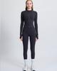 Women's Quick-Dry Yoga Jacket - Breathable, Tight Fit, Long Sleeve Fitness Top