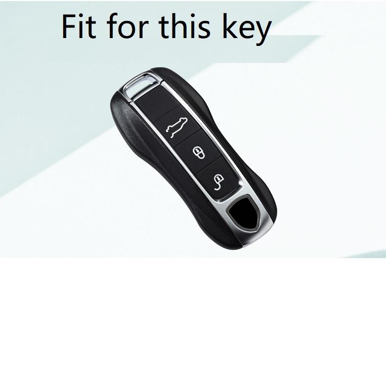 Styling Mouldings Luxury Diamond Car Remote Key Case Key Cover For Porsche Panamera 2017-2020 Cayenne 2018-2020