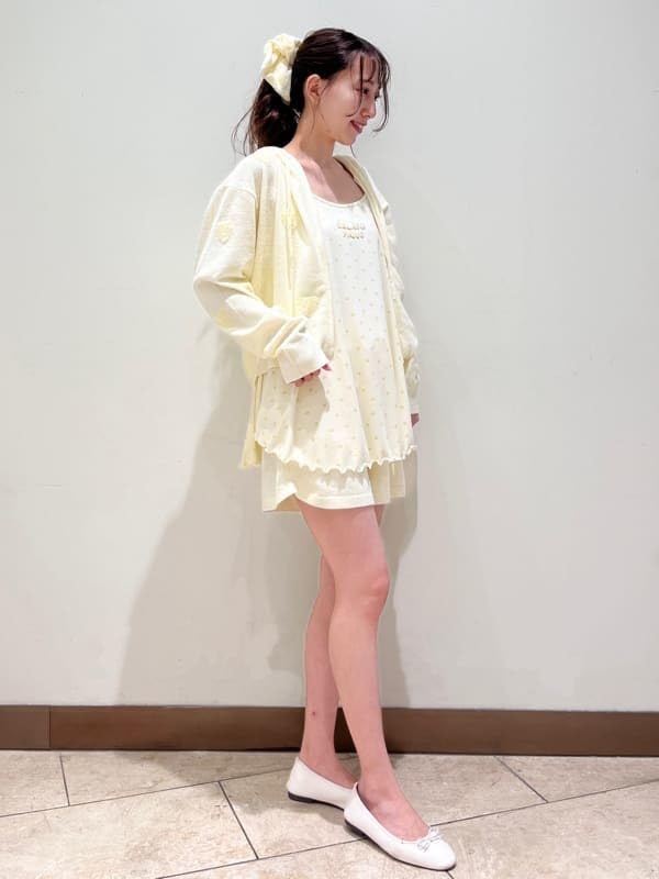 Gelato Pique Heart JQD Shorts PWNP252057 YEL Women's