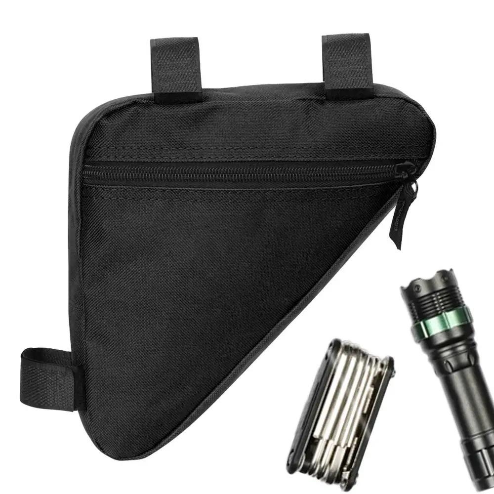 Bicycle Triangle Bag Bicycle Front Frame Handlebar Waterproof Cycling Bags Bike Parts