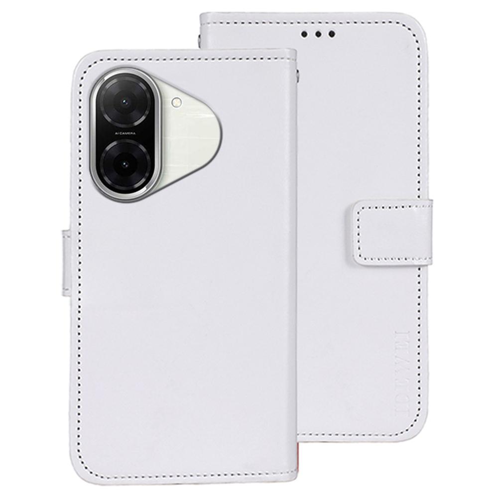 

IDEWEI For Xiaomi Redmi A5 NFC (EU) (173.45mm) Stand Case Crazy Horse Texture Leather Phone Cover White