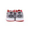 Jordan Air Jordan 1 Vintage Basketball Shoes Men's Low top Black Gray Red 553558-060(Team59-)