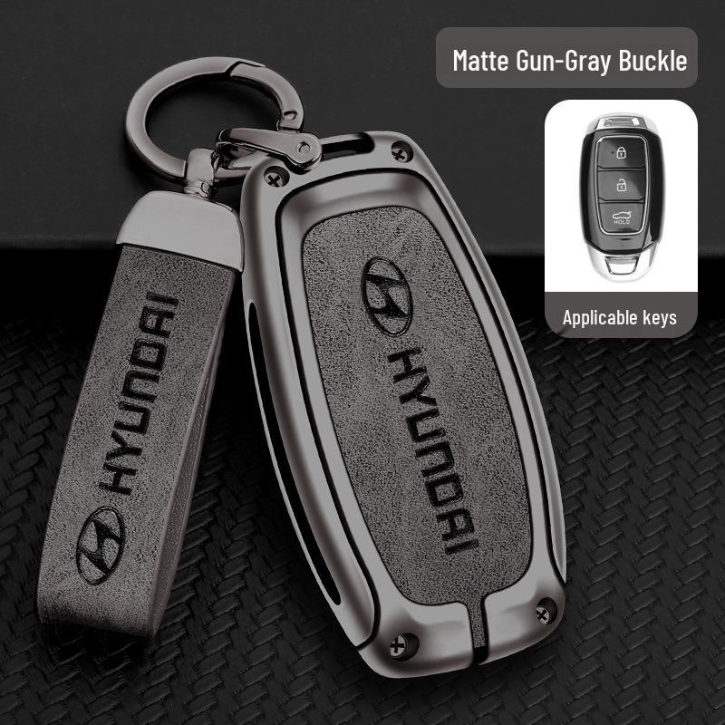 Originální kožené pouzdro na klíče Beijing Hyundai pro ix35, Elantra, Reina, Mistra, Verna, Lafesta, Tucson