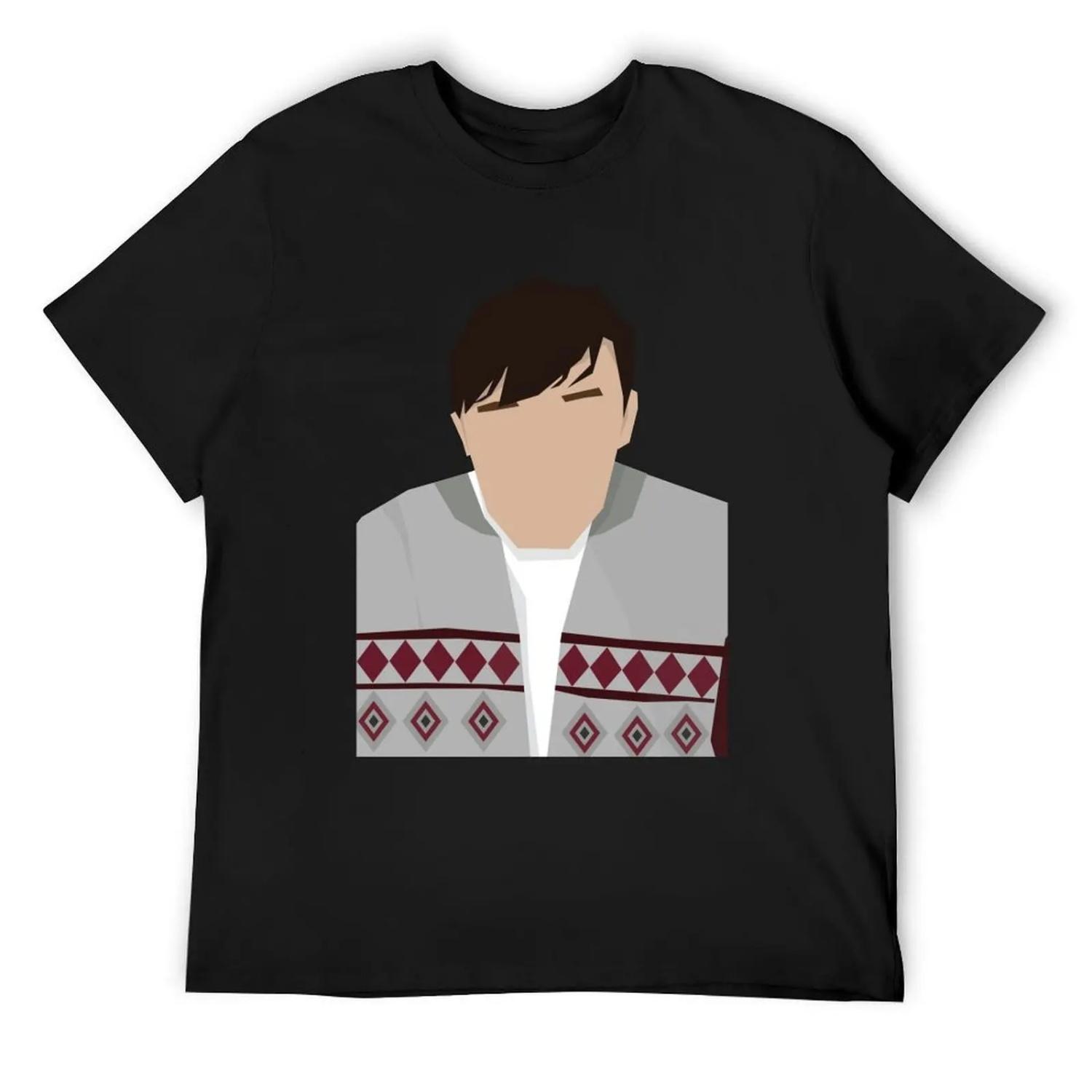 Derek  Inspired Artwork T-Shirt gifts for boyfriend shirts graphic tees vintage graphic tee mens graphic t-shirts pack S