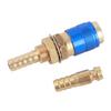 8mm Torch Hose Adapter Brass Connector Quick Coupler Fitting Kit for MIG TIG Welding