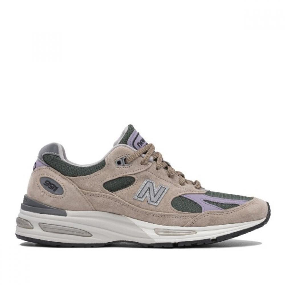 

New Balance Lace Up Low Top Sneakers U991dl2 Beige US9.5