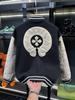 Men's European-Style Retro Embroidered Hoodie Jacket with Leather Patches - Autumn/Winter Trendy Baseball Uniform