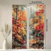 Autumn Forests and Deer   100% Polyester   Perfect for Blackout Curtains - UV Protection In Living Rooms   Kitchens   Offices and Be