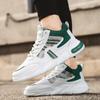 Men's Lightweight Sneakers Fashion Spring Leather Stitching Breathable Platform Shoes Outdoor Mens Casual Shoes  Zapatillas
