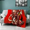1PC Gachiakuta Patterned Flannel Blanket Suitable For All Seasons For Home Decor Warmth And Comfort Gifts Holiday Present