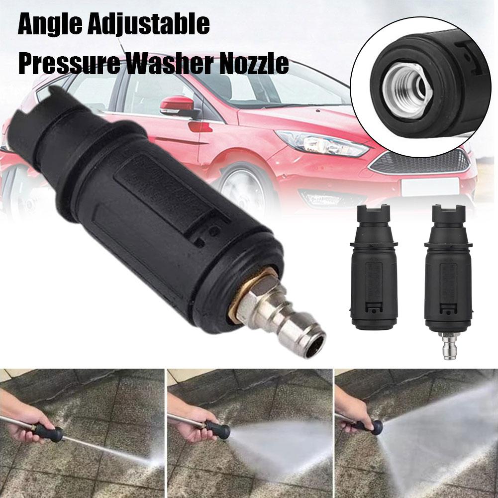 Car Washing Machine Duckbill Nozzle Angle Adjustable High 3000 Nozzle Quick Washer With Pressure PSI Sprayer 1/4" Plug Conn P1H6