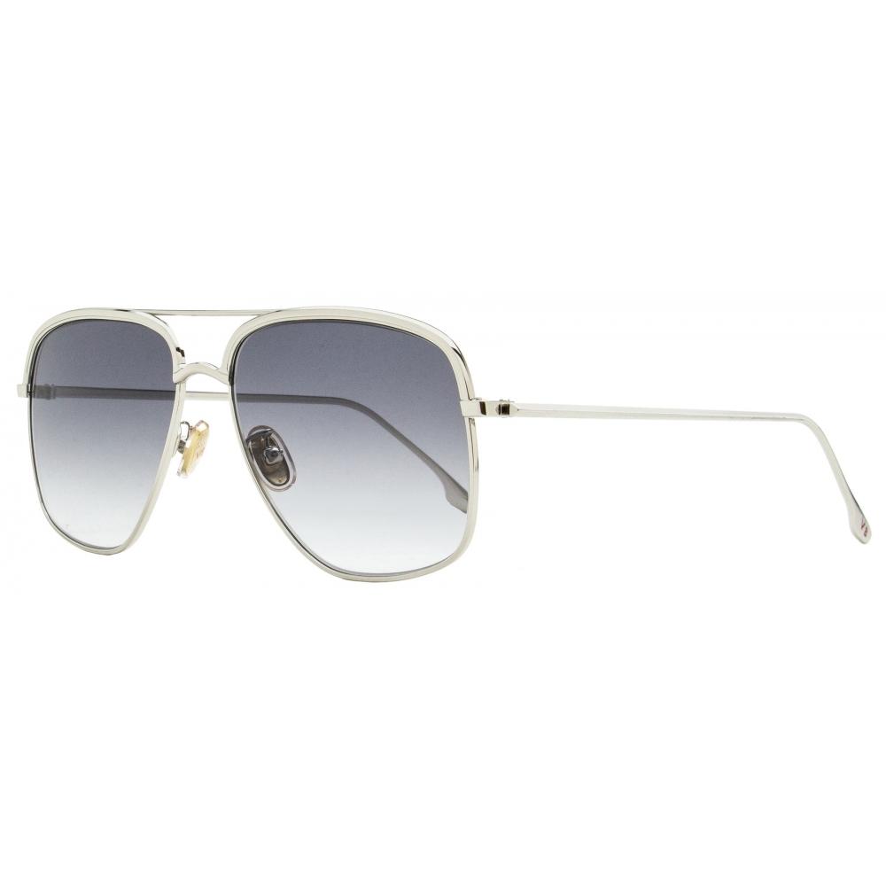 

Женские солнцезащитные очки-навигаторы Victoria Beckham VB200S 040 Серебристые 57 мм