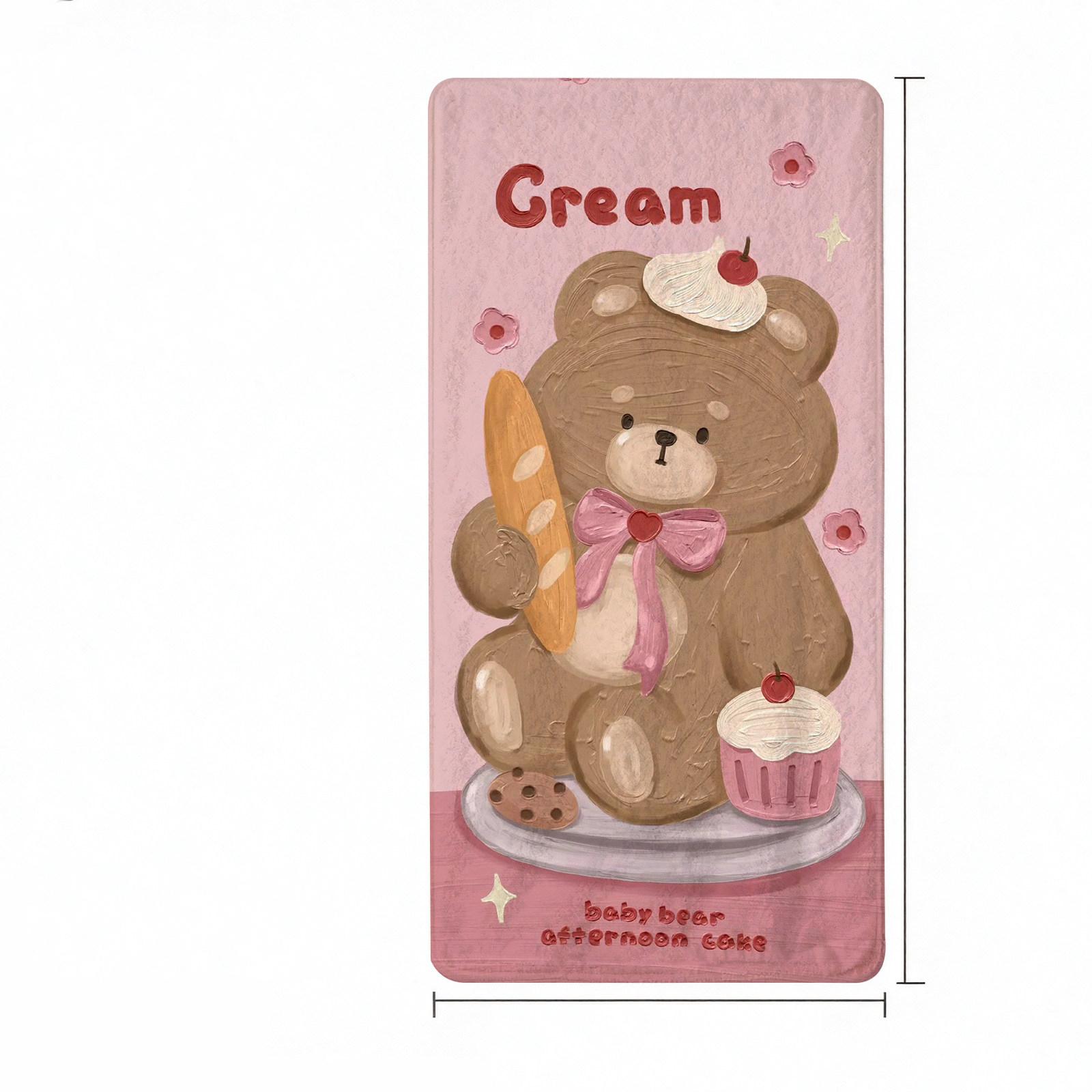 

New Oil Painting Style Animal Beach Towel Cartoon Bath Towel for Men, Women, Children, and Adults W30*H60(CM)