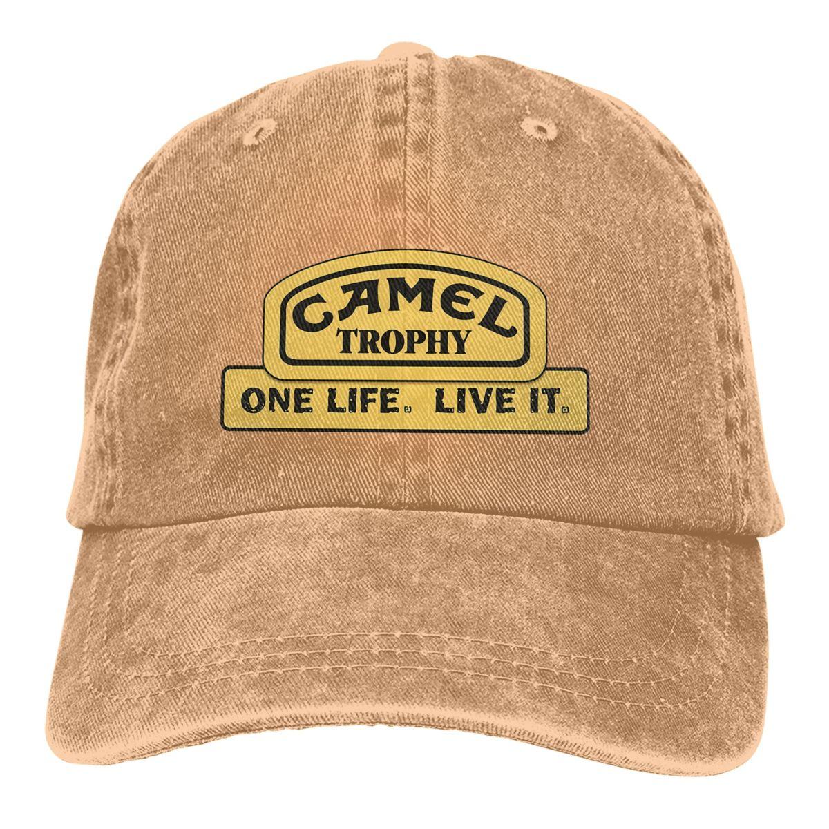 

Summer Cap Sun Visor One Life Live It Hip Hop Caps Camel Trophy Cowboy Hat Peaked Hats One Size