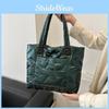 Trendy Korean Style Simple Solid Color Shoulder Bag For Women With Versatile Design