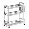 Yingbai 3-Tier 304 Stainless Steel Kitchen Organizer Rack