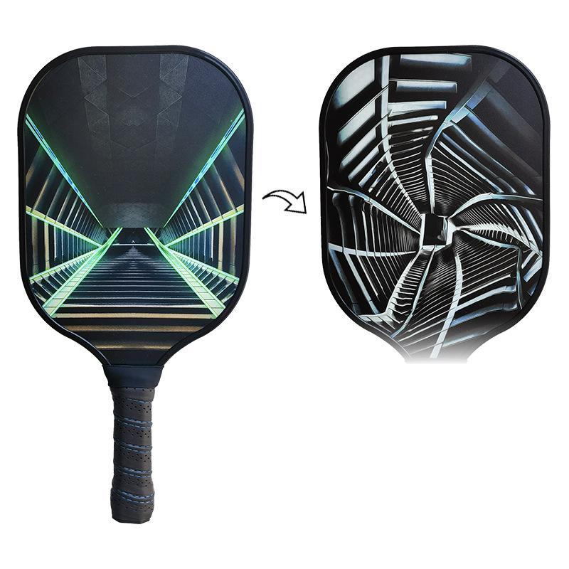 Bâtă Pickleball Fibră de sticlă Nivel de antrenament Competiție sportivă în aer liber Rachetă profesională Pickleball