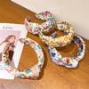 Fabric Knot Hairbands For Women Girls Floral HeadBands Fashion Wide Hair Bands Female Hair Hoop Headwear Hair Accessories Gifts