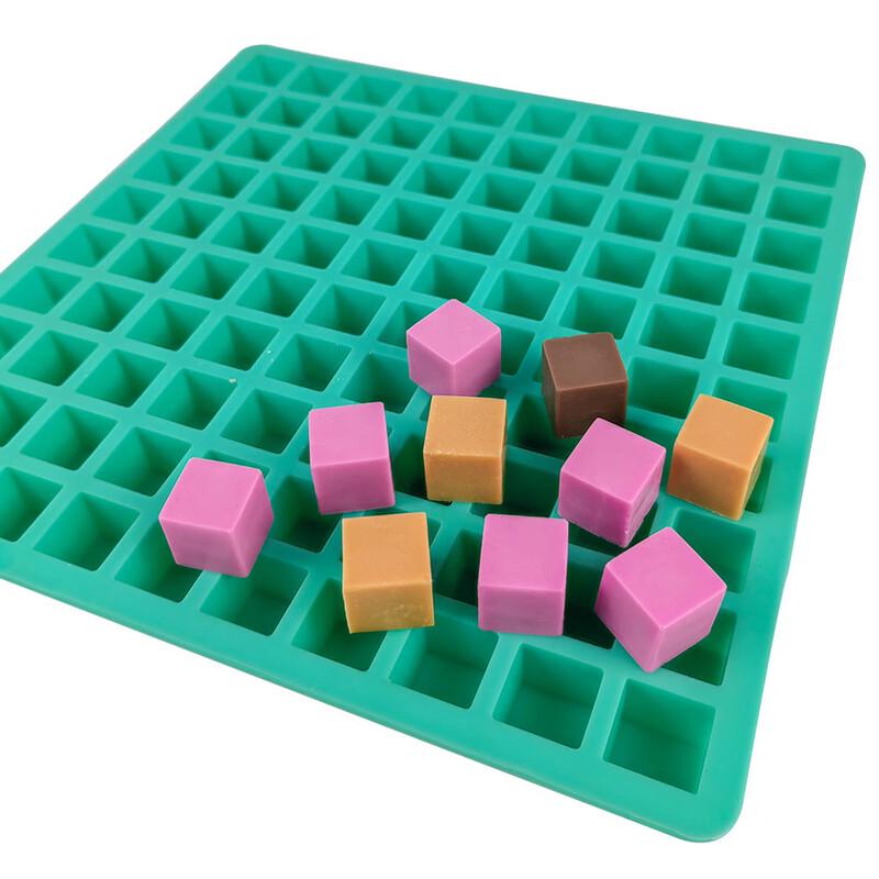 

100-Hole Small Square Silicone Mold