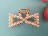 Pearl Rhinestone Hair Clip - Korean Fashion Hair Accessory