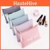 Simple And Chic Cosmetic Storage Bag For Makeup And Toiletries In Green/purple/pink/blue