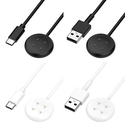 Type C Charger Power Adapter Line Compatible for Watch 3 Magnetic Fast Charging Cable Cord Smartwatch Station Easy Carry