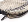Used GUCCI GG Supreme Shoulder Bag 201448 PVC coated canvas leather Beige Navy Used Women
